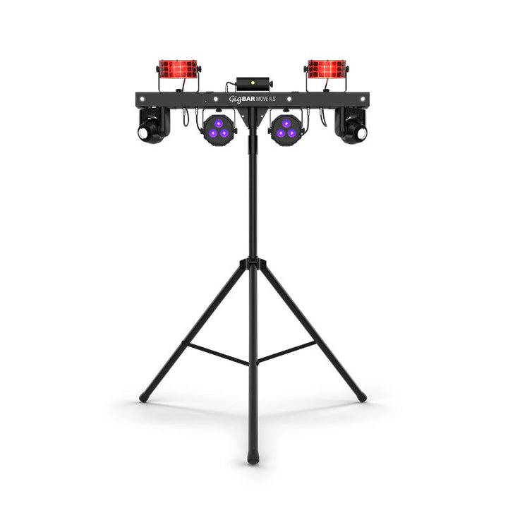 Chauvet DJ GigBAR Move ILS 5-in-1 Lighting System with Stand, Bag and Remote