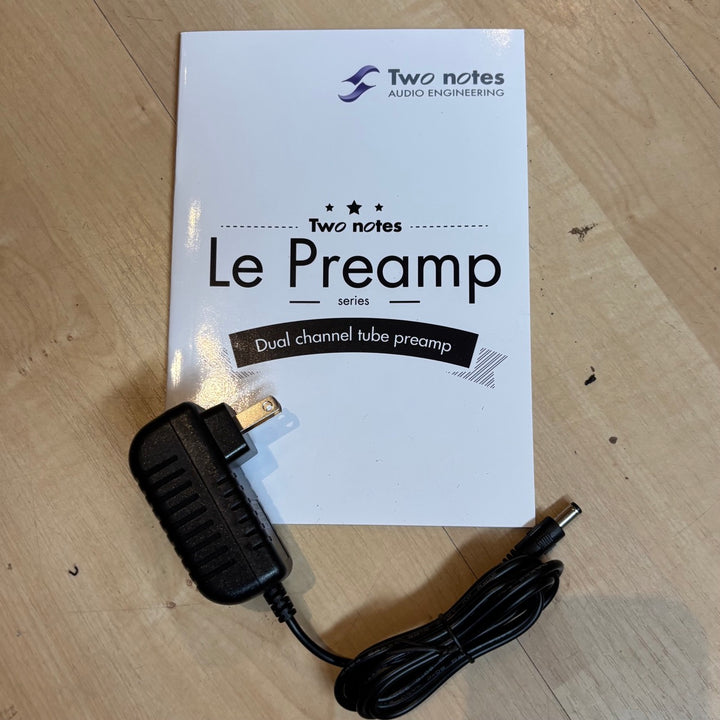 Two Notes - Le Preamp - Le Lead Dual Channel MIDI Tube Preamp  w/Box, PS & User Guide - USED