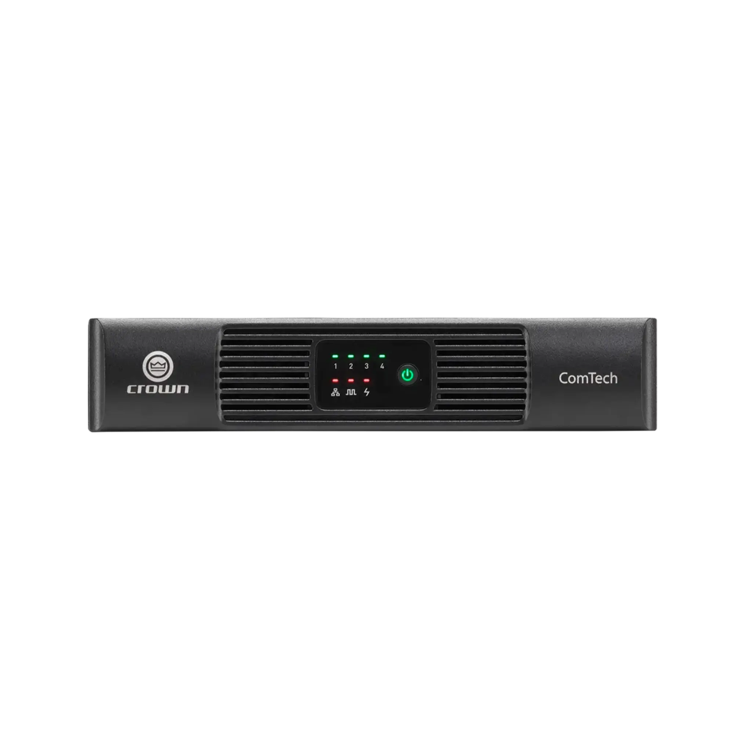 Crown CTD-4125 Four-channel 125W/ch. Power Sharing Amplifier with DSP and Dante