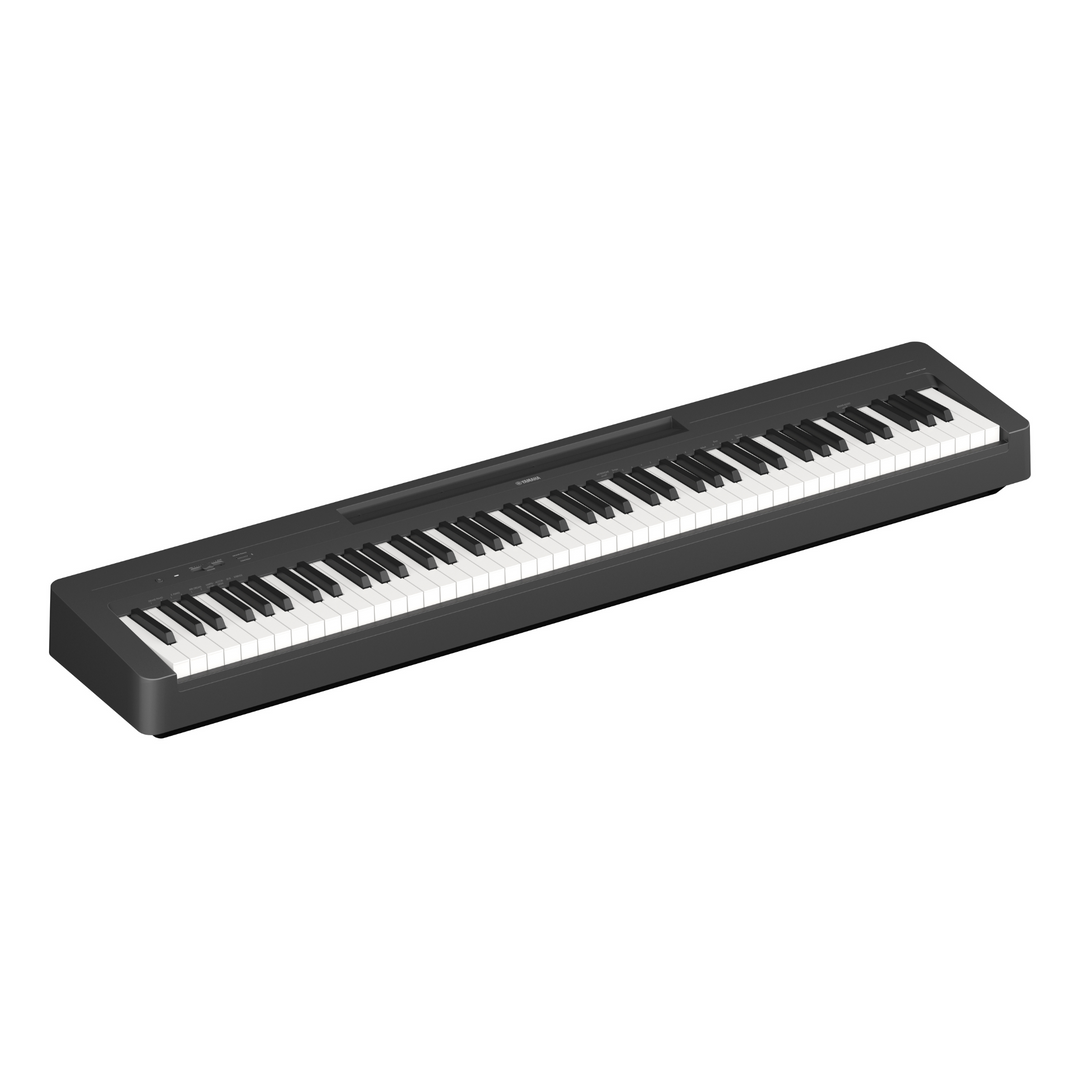 Yamaha P-145BT Digital Piano in Black with Bluetooth