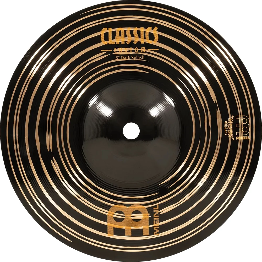Meinl CC8DAS- Meinl 8" Classics Custom Dark Splash