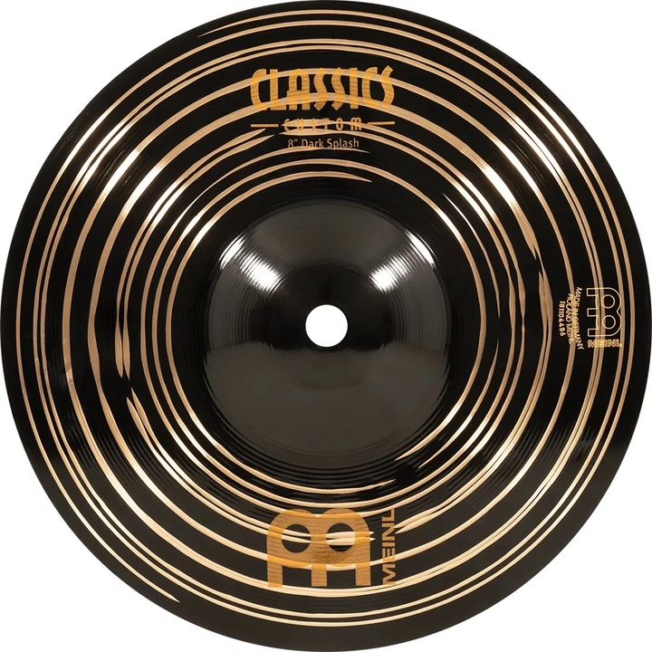 Meinl CC8DAS- Meinl 8" Classics Custom Dark Splash