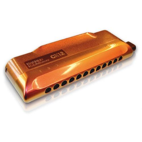 Hohner 7545J CX-12 Jazz Red to Gold fade