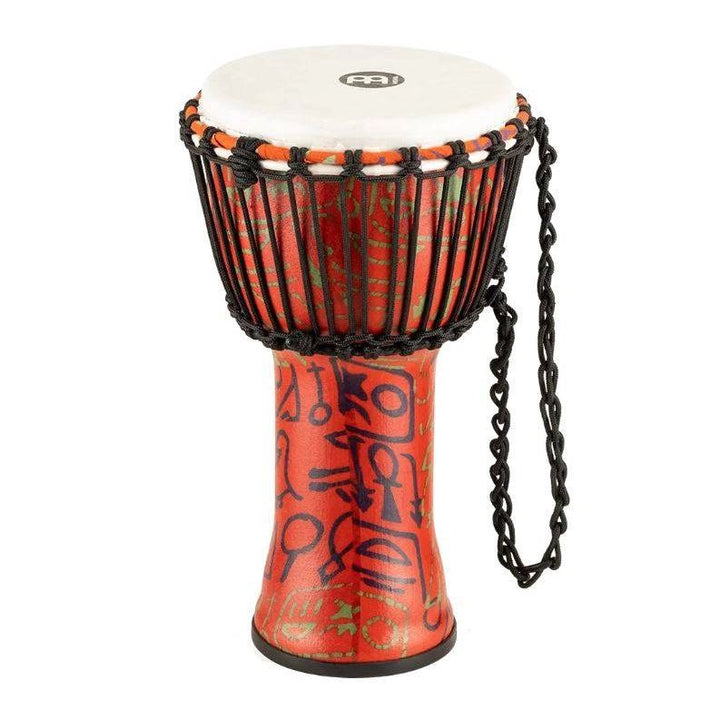 Meinl Rope Tuned Djembe w/Synthetic Head - Pharoh Script - 8 inch