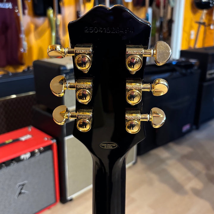 Epiphone - Les Paul Custom w/ Epiphone DLX Gig Bag (Ebony - Kalamazoo Headstock- 2025 ) - USED