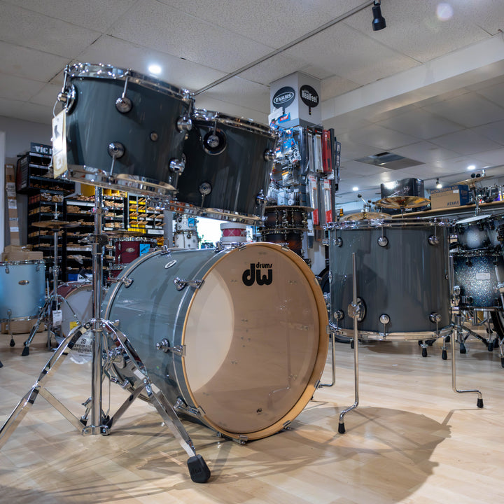 DW Design Series 4-piece Shell Pack - Steel Grey