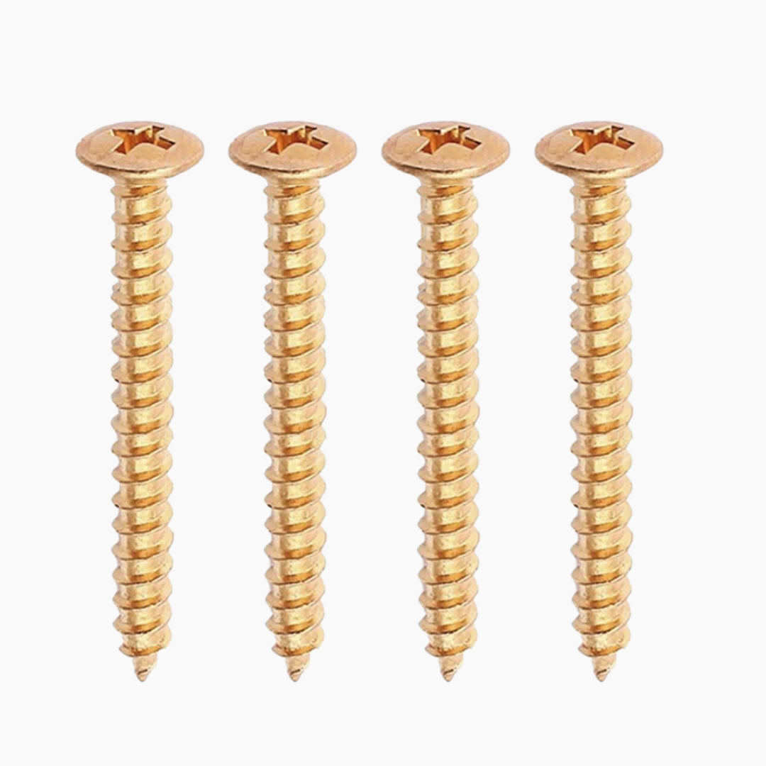 Allparts GS-0005 Neckplate Screws Gold