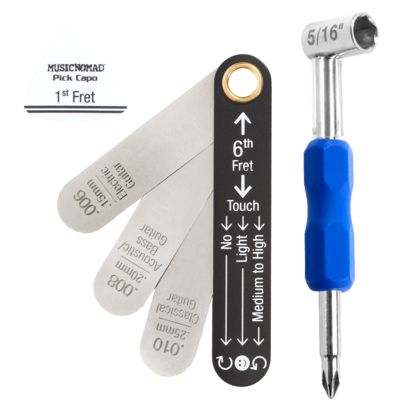 MusicNomad TRUSS-ROD-NECK-REL-GIBSON Neck Relief & Adjustment Kit for Gibson & PRS Guitars