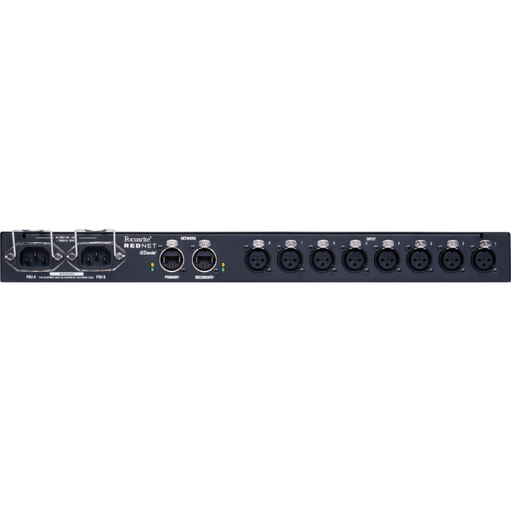 Focusrite RedNet MP8R 8-Channel Remote-Controlled Mic Pre and A/D for Dante