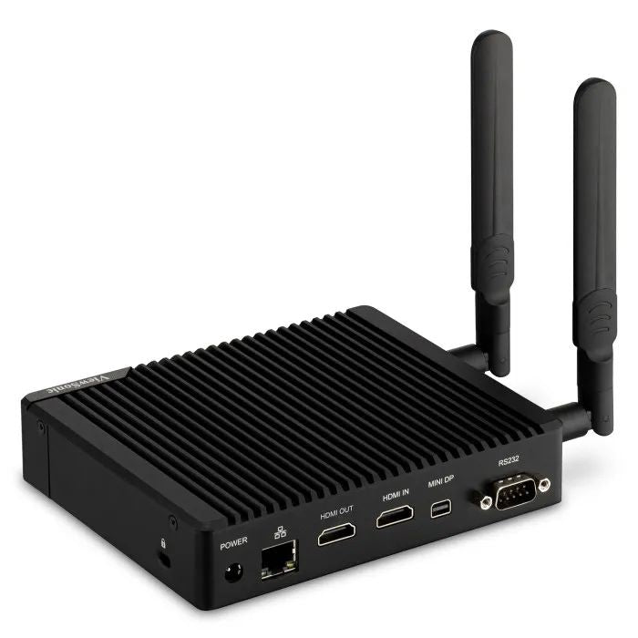 ViewSonic VBS200-A – Smart AV Controller w/ Wi-Fi, vCast, HDMI, DisplayPort, PoE, RS232, USB