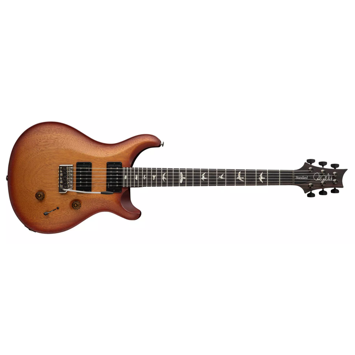 PRS Standard 24 Satin Electric Guitar with Hardshell Case - Dark Cherry Sunburst