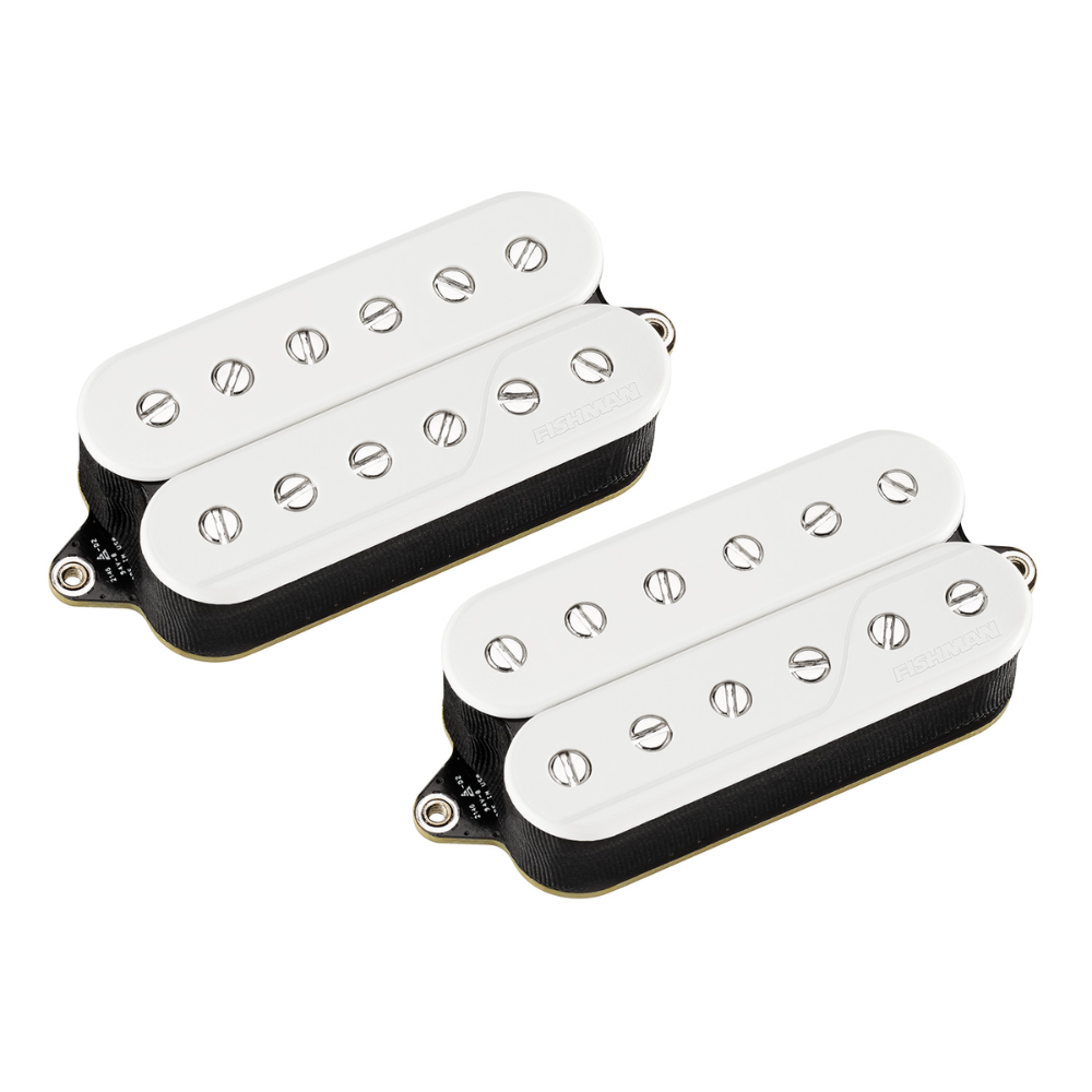 Fishman Fluence Polyphia Tim Henson Signature Series Pickup Set, 6-String - White