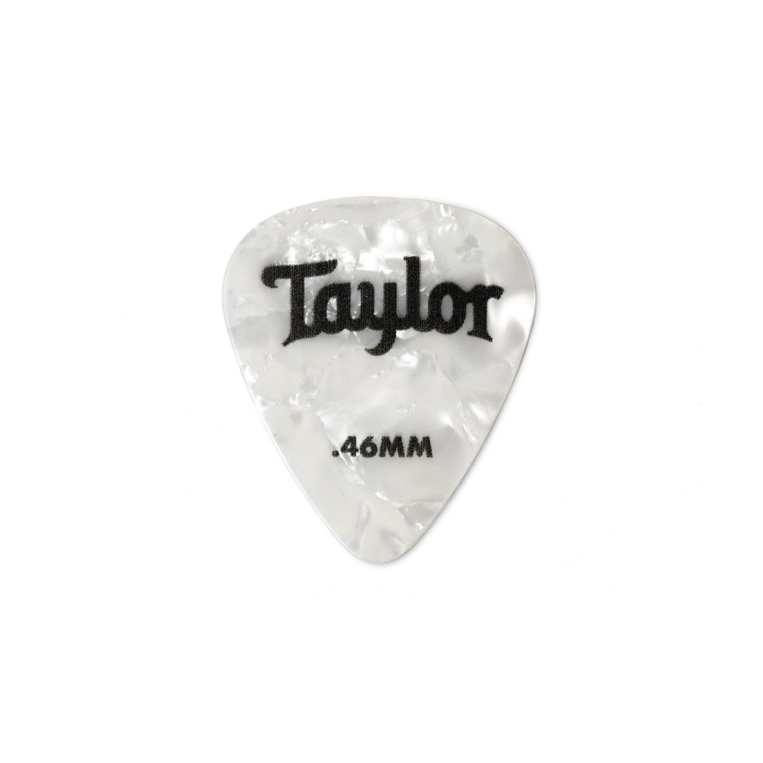 Taylor Celluloid 351 Picks,Wht Pearl,0.46mm 12-Pack