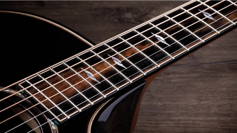 Overview

Indian rosewood yields warmth and lush overtones
Adirondack spruce top with rich power and projecion
V-Class bracing dials up longer sustain and louder volume
Striking black top finish treatment
Includes ES2 electronics and hardshell case