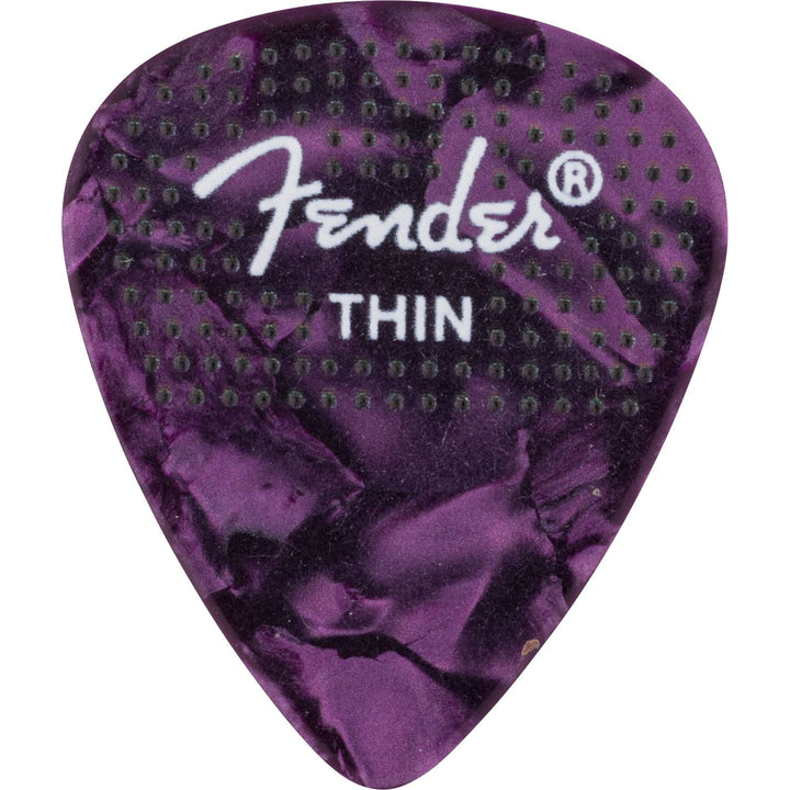 Fender  351 Dotted Celluloid Picks 12-Pack Medium