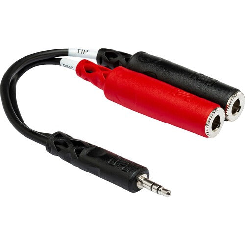 Hosa Str B/O 3.5 Mm Trs-Dl 1/4" Tsf audio accessory.