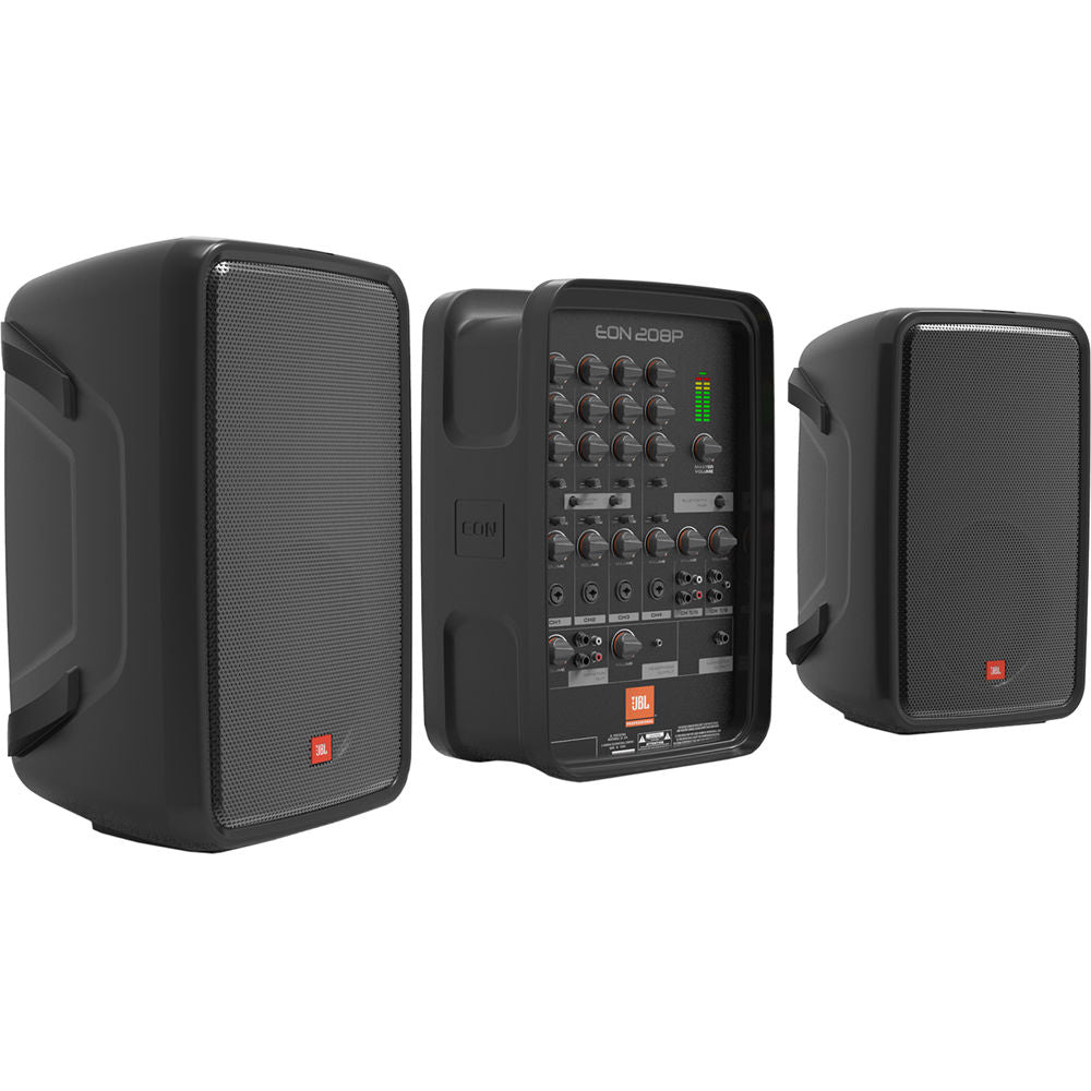 JBL EON208P - Packaged PA System w/ 8-Channel Mixer w/ Bluetooth