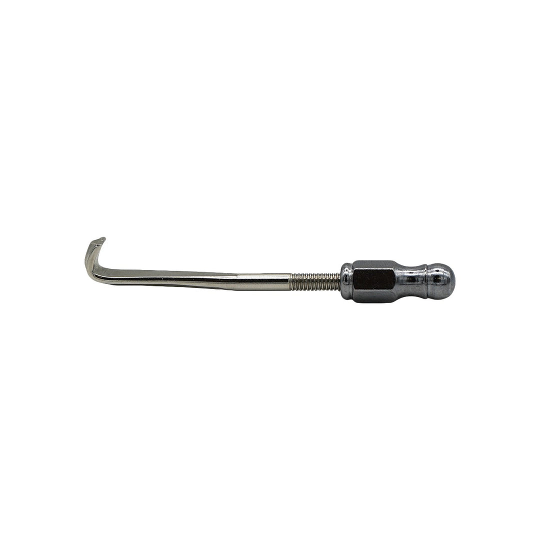 Genuine Gold Tone Hardware, Flat hook w/ball end nut