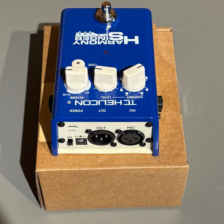 TC Helicon - Harmony Singer II Pedal w/ Box (Blue) - USED