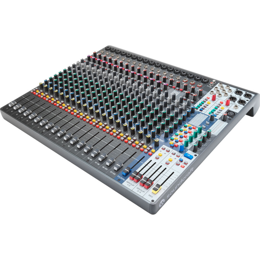 Soundcraft Signature Plus 22 22-Channel Analog Mixer with Lexicon Effects