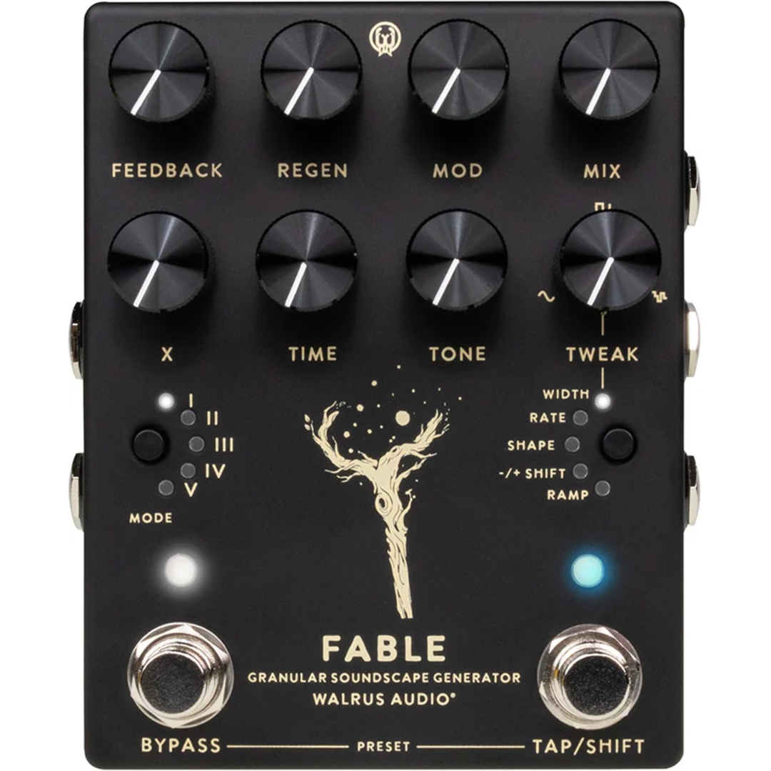 Walrus Audio Fable Granular Soundscape Generator MKII (Black)