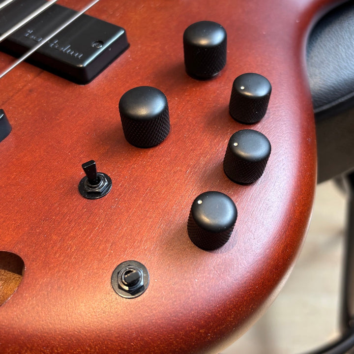 Ibanez - SR500E-BM SR Standard 4 String Active Bass (Satin Mahogany Brown Burst-2021) - USED