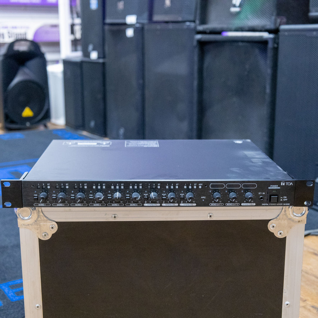 TOA - M-633D Digital Stereo Mixer - Used