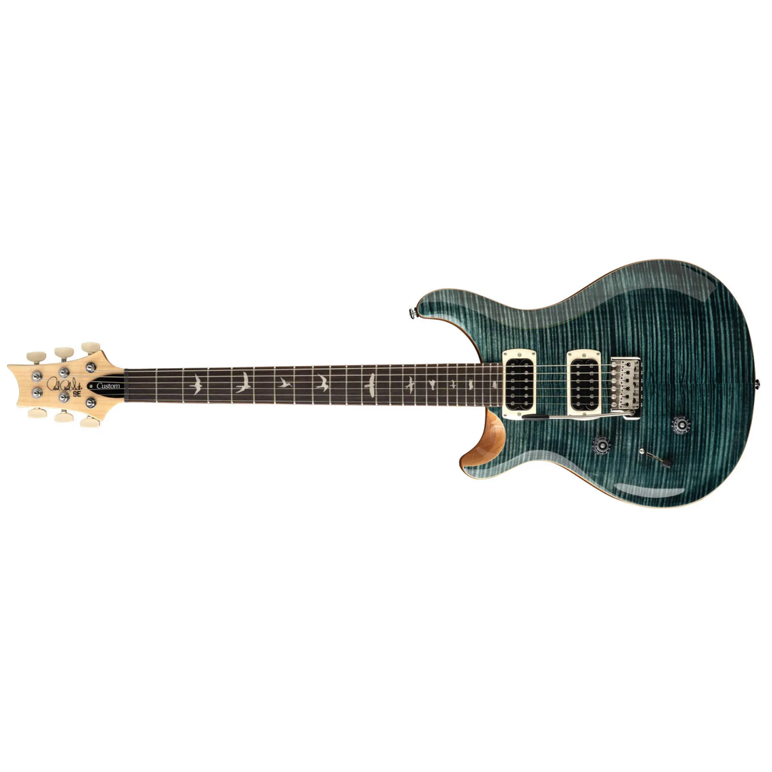 PRS SE Custom 24 Left-Handed Electric Guitar with Gig Bag - Slate Blue