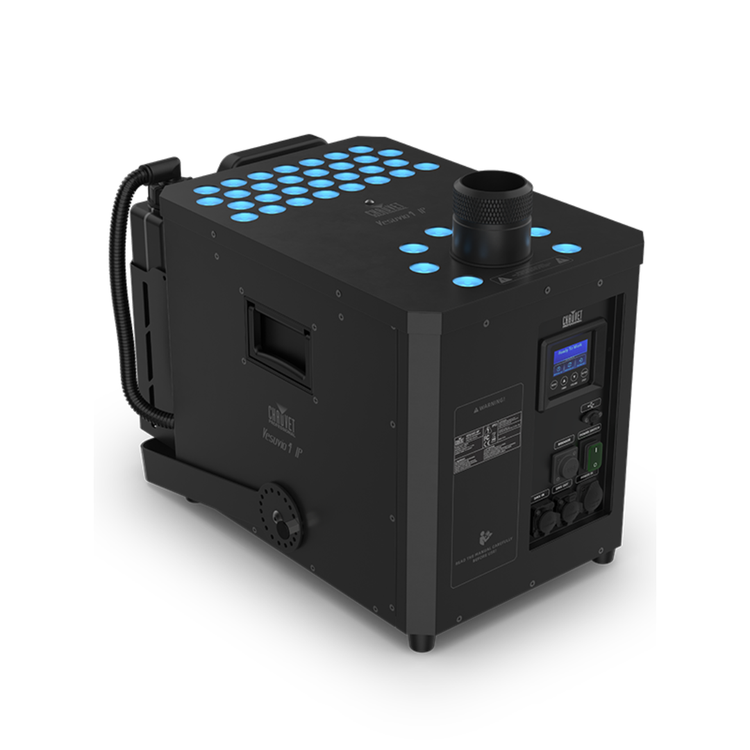 Chauvet Pro VESUVIO 4 IP IP65 Vertical Fogger with Dual Zone RGBA Illumination