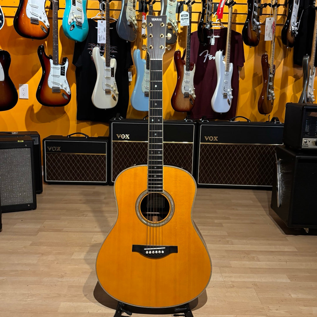 Yamaha - LLTA Trans Acoustic / Electric Dreadnought  w/FX (Vintage Amber Tint) - USED