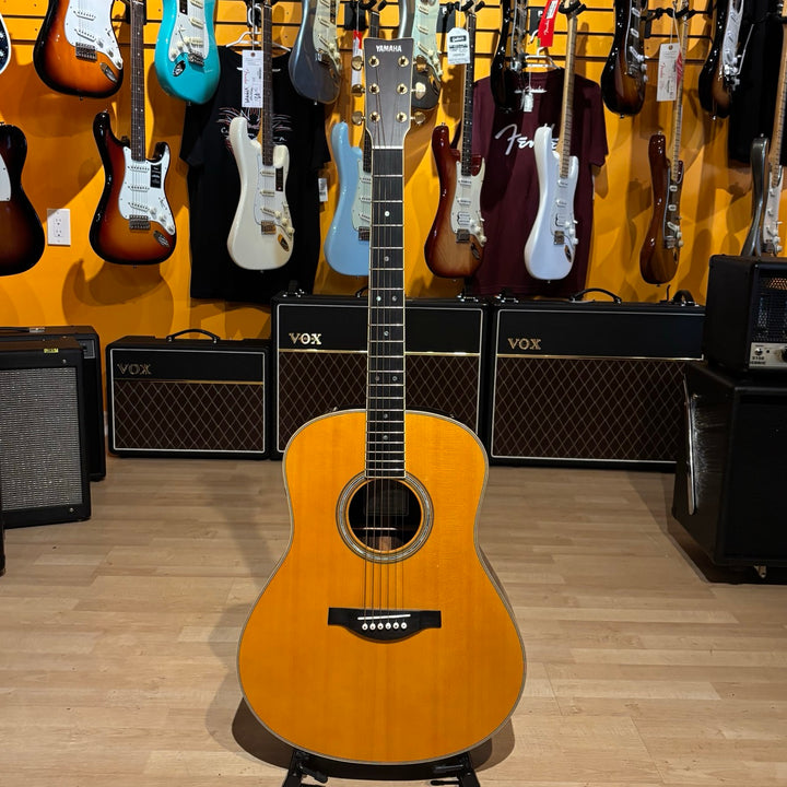 Yamaha - LLTA Trans Acoustic / Electric Dreadnought  w/FX (Vintage Amber Tint) - USED