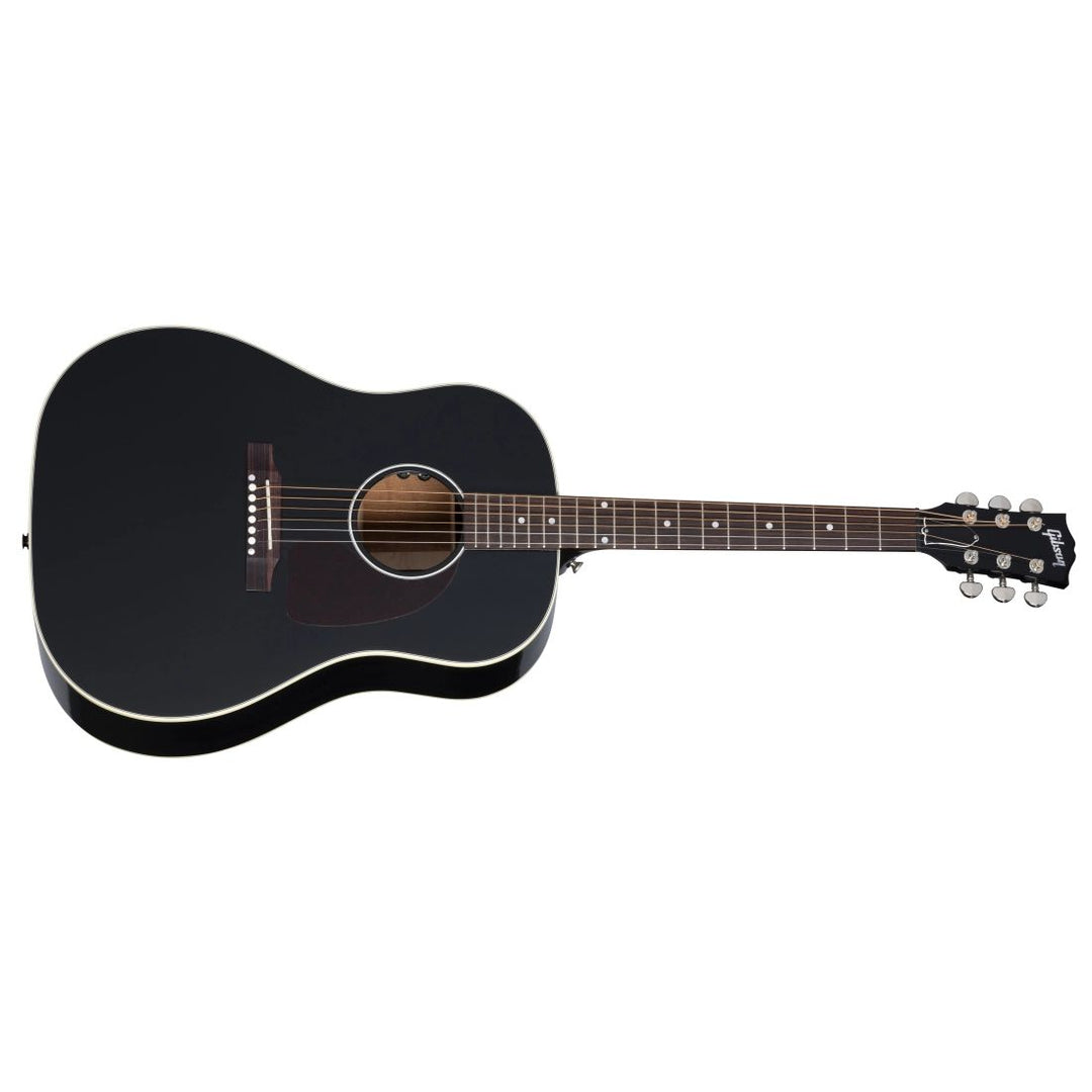 Gibson J-45 Standard Acoustic/Electric Guitar with Hardshell Case - Ebony