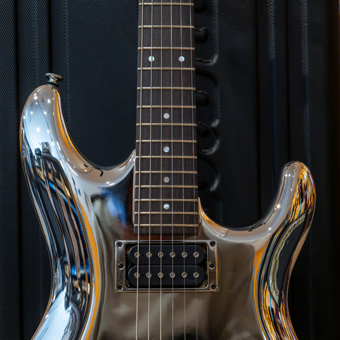Ibanez Joe Satriani Signature (Chrome) JS3CR Electric Guitar (Demo)