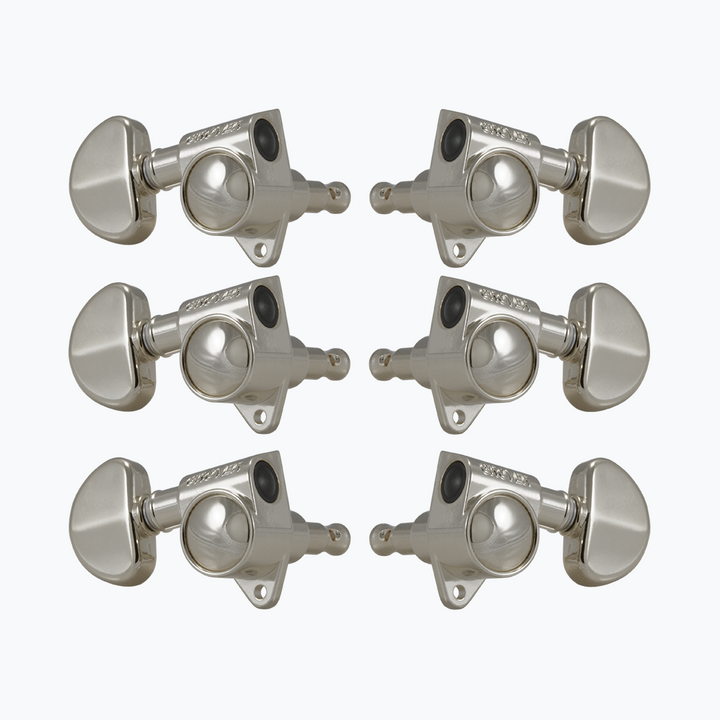 Allparts TK-7900 Grover® 102-18 Series 3x3 Rotomatic Tuners Nickel, 102-18N