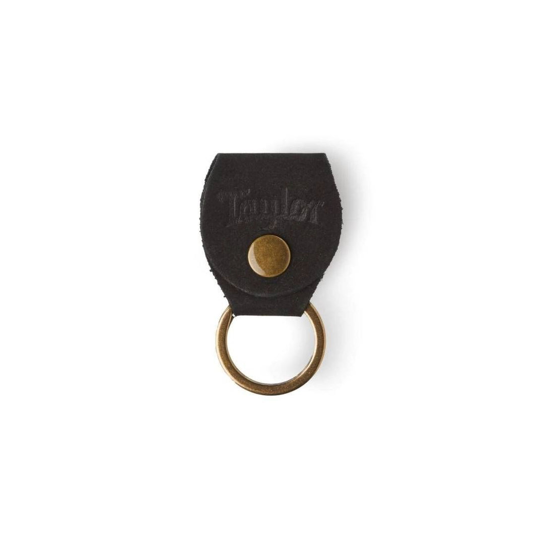 Taylor Guitars Key Ring w/Pick Holder - Black Nubuck