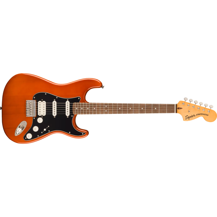 Squier Classic Vibe '70s Stratocaster HT HSS, Laurel Fingerboard, Black Pickguard (Mocha) 0374027529
