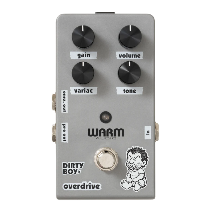 Warm Audio DIRTY BOY JR OVERDRIVE Limited Edition Amp-Like Overdrive Pedal