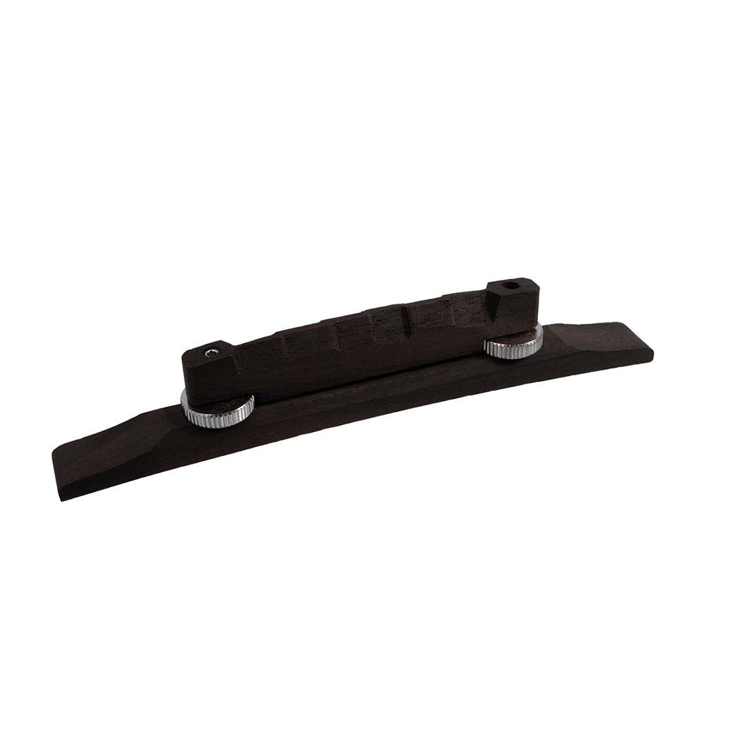 Allparts GB-0501 Compensated Bridge and Base for Archtop Ebony