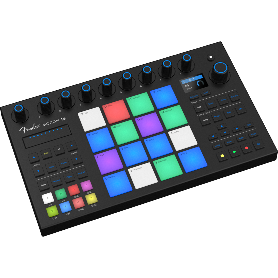 Fender MOTION16 16 Pad & transport MIDI Controller