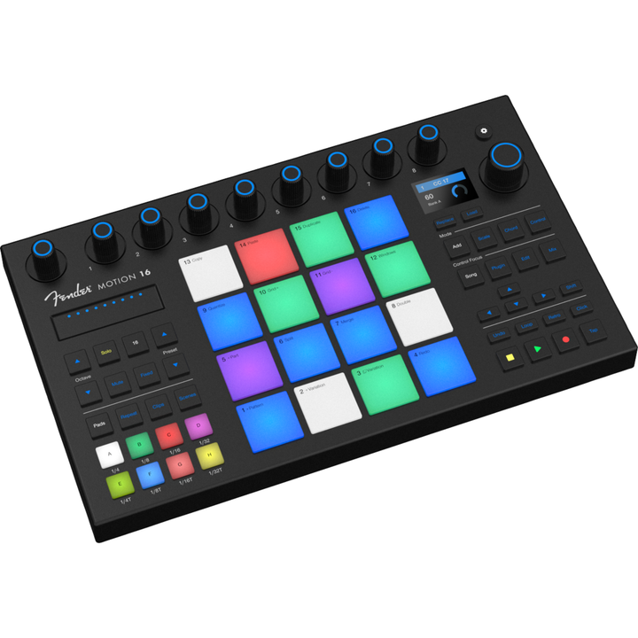 Fender MOTION16 16 Pad & transport MIDI Controller