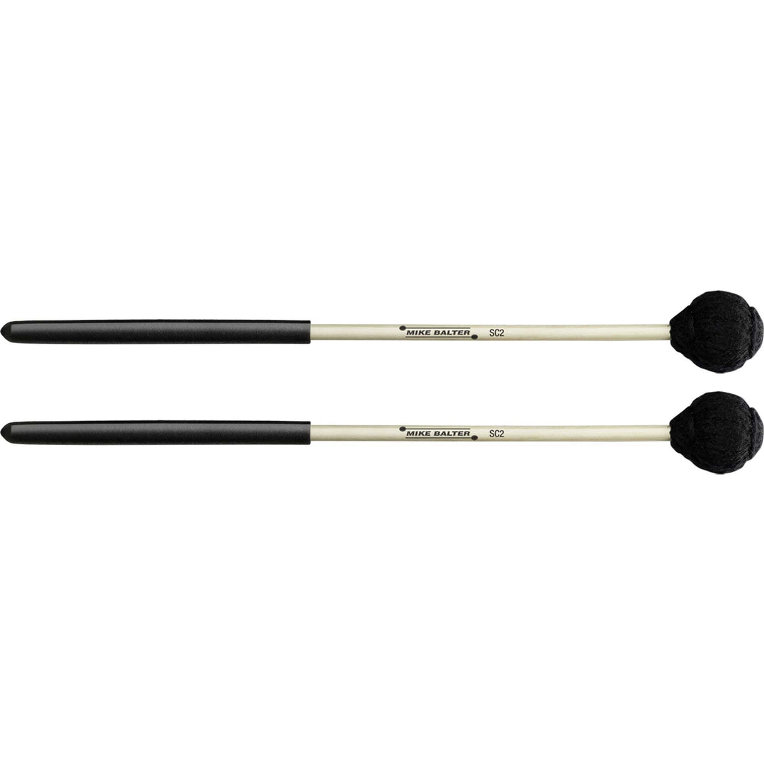 Vic Firth BSC2 Mike Balter Suspended Cymbal Mallet - Medium Soft, Yarn (Black)