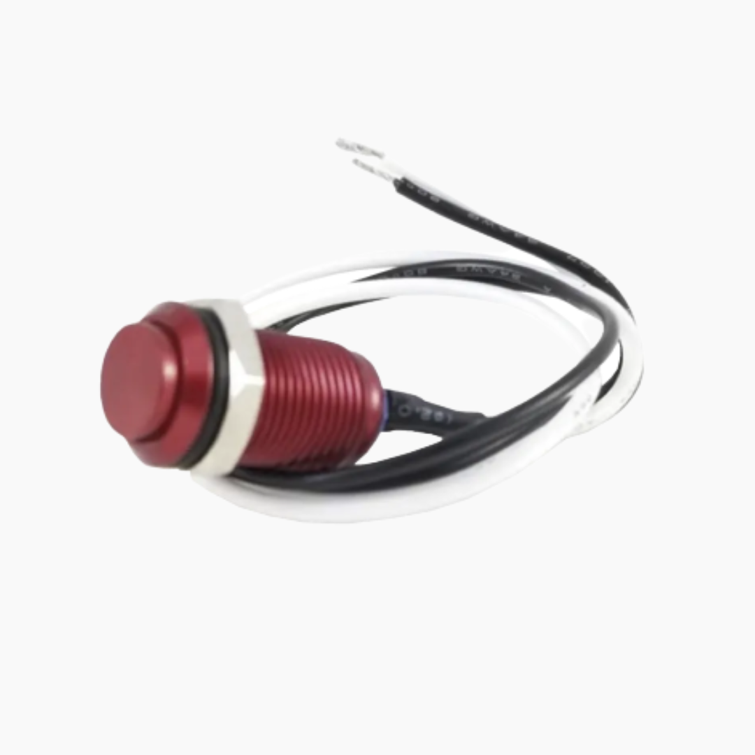 Allparts 10mm Momentary Kill Switch - Red