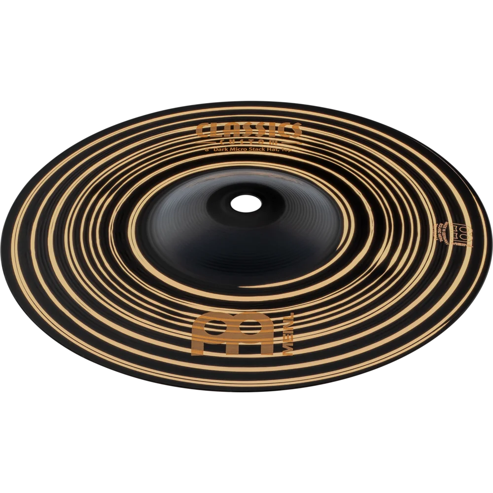 Meinl CC8DAH- Meinl Classic Customs Dark Micro Stack Hats