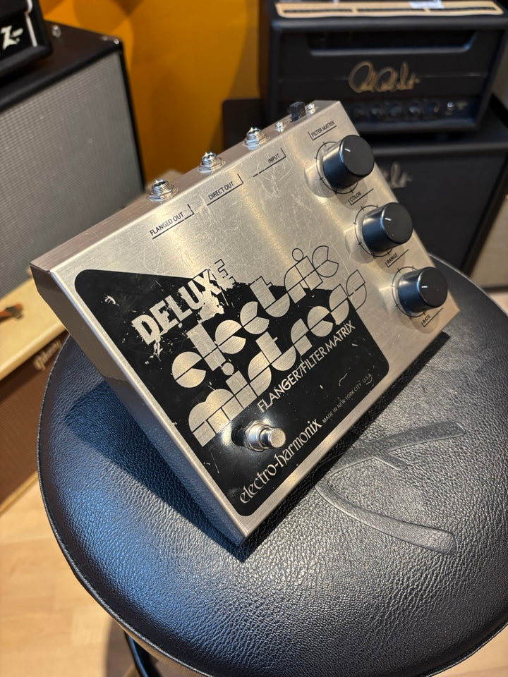 Electro Harmonix - 70's RI Deluxe Electric Mistress Flanger  w/24V PWR Supply (No Box) - USED