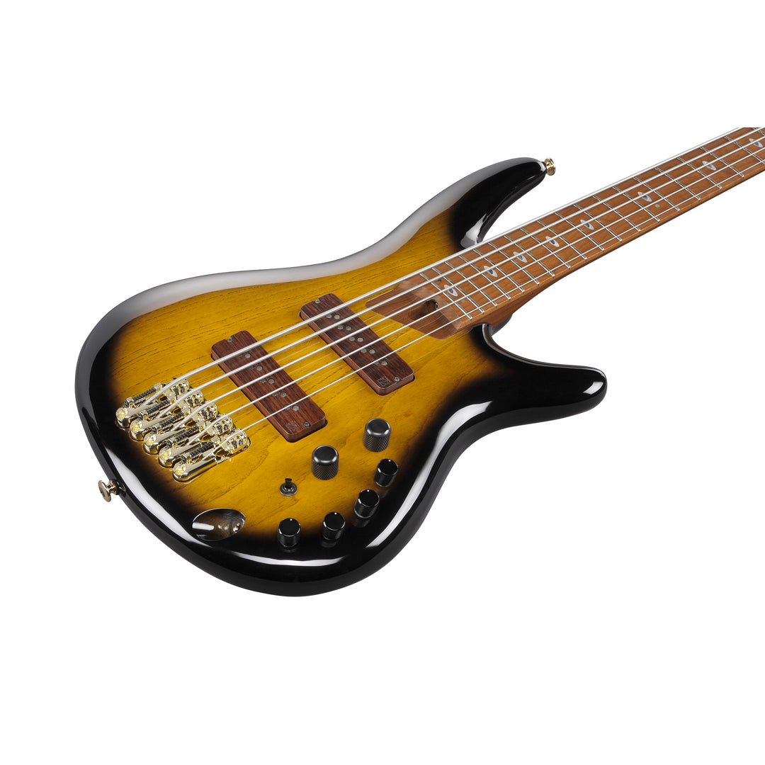 Ibanez SR Prestige 5-String Bass (Desert Sunset Burst) SR4505DST