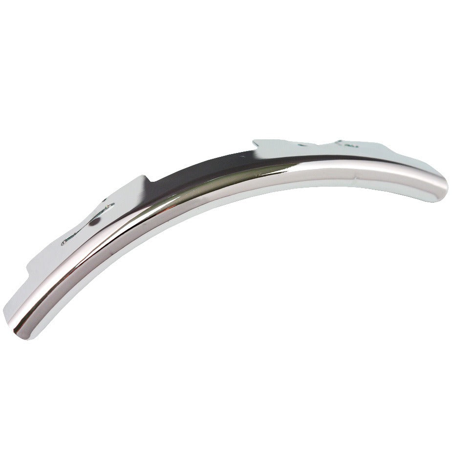 Whether you are restoring an older banjo or looking to go vintage on your Gold Tone, this early 1900's-style chrome-plated armrest is designed to fit Gold Tone banjo-ukes with 8" rims and will also fit most other brands. Does not fit BU-1 or Plucky.