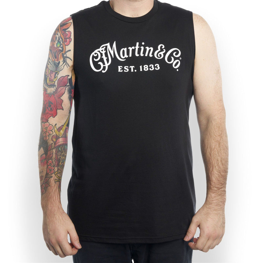 Martin 18CM0243XL CL AD Muscle Tank  Black - XL