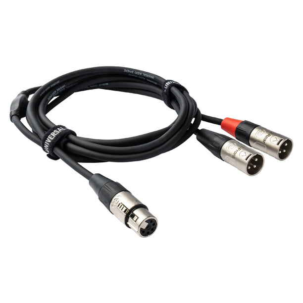 Official 10-foot replacement cable for UA Sphere microphone systems. Designed for use with the Sphere LX and Sphere DLX dual-diaphragm modeling microphones, this cable carries dual mono signals from the mic to the interface for the full Sphere polar-pattern modeling experience.