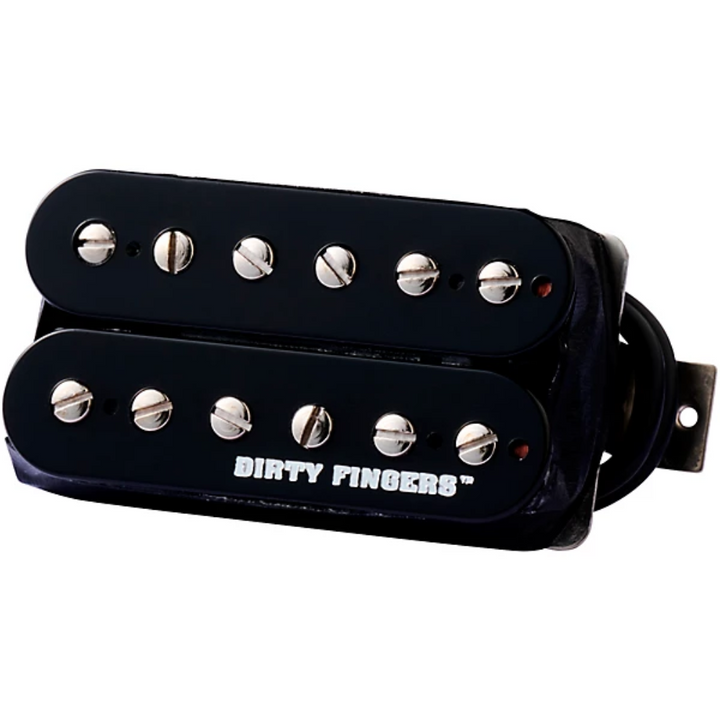 Gibson PUDFRDBQ4 Dirty Fingers Quick Connect (Rhythm, Double Black, Quick Connect 4-conductor, Potted, 15k, Ceramic)