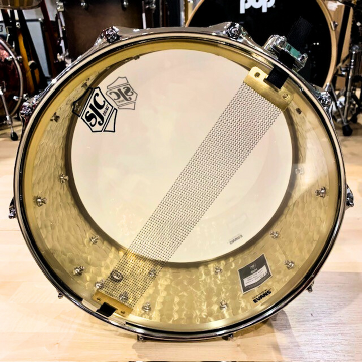 SJC Drums Alpha Brass Metal Snare Drum 6.5x14